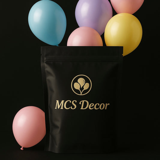 DIY 'Birthday' Balloon Setup Kit