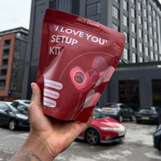 Valentines I LOVE YOU DIY Decor Kit